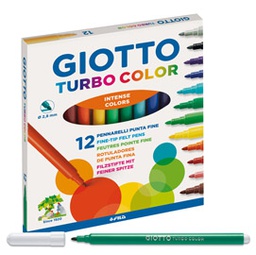 [36197] ASTUCCIO 12 PENNARELLI TURBOCOLOR GIOTTO