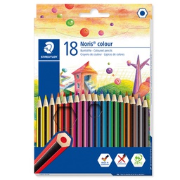 [93934] Astuccio 18 matite Noris Colour in Wopex colori assortiti Staedtler