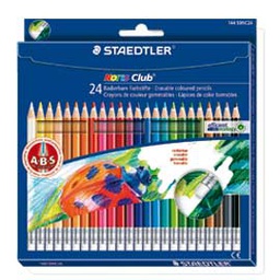 [58684] Astuccio 24 matite Noris Club 144 cancellabili colori assortiti STAEDTLER