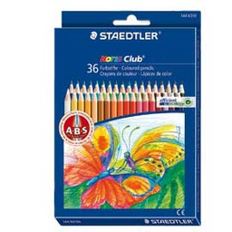 [67664] ASTUCCIO 36 MATITE COLORATE 144 AQUARELL NORIS CLUB STAEDTLER