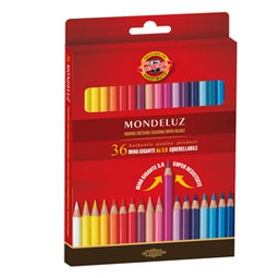 [49971] ASTUCCIO 36 MATITE COLORATE ACQUARELLO KOHINOOR