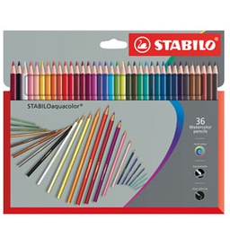 [82078] Astuccio 36 pastelli Stabilo AQUACOLOR 1636-7