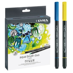 [85057] ASTUCCIO 36 PENNARELLI AQUA BRUSH DUO LYRA