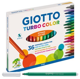 [36199] ASTUCCIO 36 PENNARELLI TURBOCOLOR GIOTTO