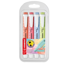 [92831] Astuccio 4 colori evidenziatore SWING COOL pastel STABILO 275/4-08-1