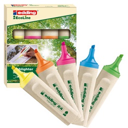 [79940] ASTUCCIO 4 EVIDENZIATORE 24 ECOLINE EDDING