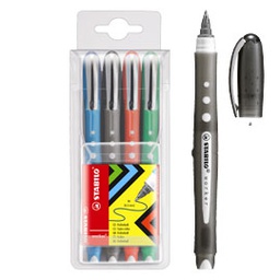 [73359] ASTUCCIO 4 ROLLER WORKERÂ®Colorful 0,5mm col. assortiti STABILO