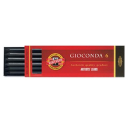 [46199] ASTUCCIO 6 MINE 5.6MM 2B GRAFITE KOH-I-NOOR