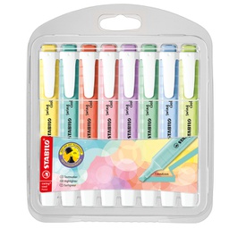 [92832] Astuccio 8 colori evidenziatore SWING COOL pastel STABILO 275/8-08-11
