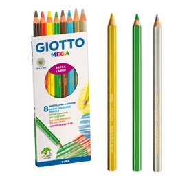 [49991] ASTUCCIO 8 PASTELLI GIOTTO MEGA