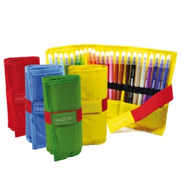 [79759] ASTUCCIO ROLL UP 24 PENNARELLI COLORI ASSORTITI CARIOCA