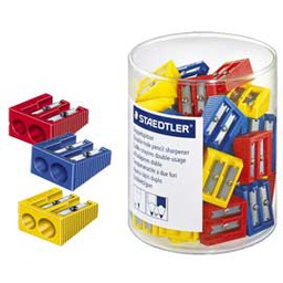 [52127] BARATTOLO 50 TEMPERAMATITE 2 FORI COLORATI STAEDTLER