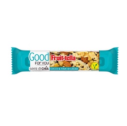 [93920] Barretta di frutta secca cocco e fave di cacao 36gr Good For You Fruitella