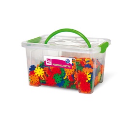 [91576] Bauletto 420pz fiorincastri in plastica colori assortiti Cwr