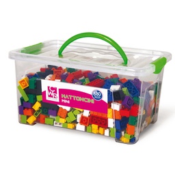 [88985] Bauletto 580 mattoncini da costruzione Micro in colori assortiti CWR