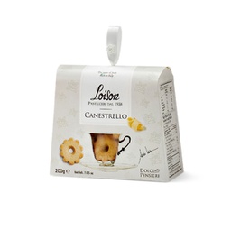 [93415] Biscotti al burro Canestrello, in astuccio 200g Loison