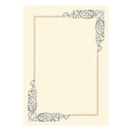 [74573] BLISTER 10 DIPLOMI PERGAMENA 297x420mm 160gr 14-6301 KARTOS