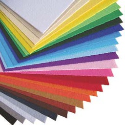 [40205] BLISTER 10FG CARTONCINO 70X100 220GR VERDE PISELLO 110 FABRIANO ELLE ERRE