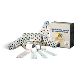 [77063] BLISTER 10 ROTOLI CARTA RC TERMICO lunga durata 57,5MMX80MT D 77MM