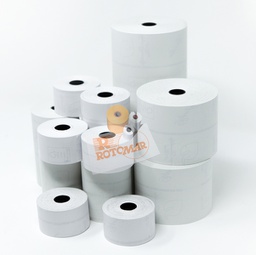 [86541] Blister 10 rotoli RC carta termica BPA free FSC 55gr 80mm x 40mt D55mm