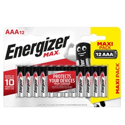 [89482] Blister 12 pile ministilo AA A - Energizer Max