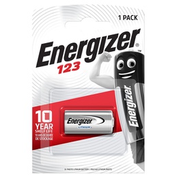 [89501] Blister 1 pila 123 Photo Lithium - Energizer Specialistiche