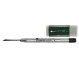 [77311] BLISTER 1 REFILL + GOMMA MONTEVERDE PER SFERA CANCEL. PARKER   NERO PUNTA MEDIA