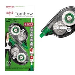 [61262] BLISTER 2 CORRETTORI A NASTRO 4MMX10M TOMBOW MONO