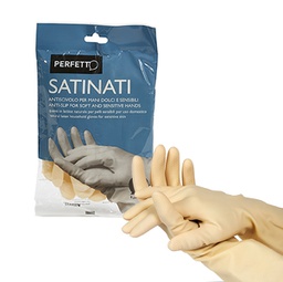 [94116] Blister 2 guanti in lattice satinati Taglia piccola S/6