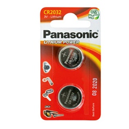 [54869] BLISTER 2 MICROPILE A PASTIGLIA CR2032 LITIO 3V