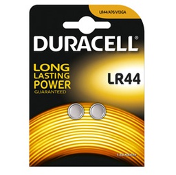 [68688] BLISTER 2 PILE ALCALINE DURACELL 1,5V 150mAh (LR44)