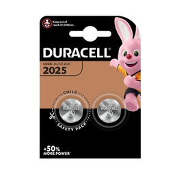 [87226] BLISTER 2 PILE LITIO DURACELL 3V (CR2025)