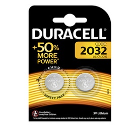 [87227] BLISTER 2 PILE LITIO DURACELL 3V (DL2032)