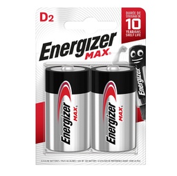 [89485] Blister 2 pile torcia D - Energizer Max