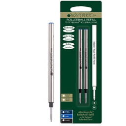 [64792] Blister 2 refill GEL per sfera Pelikan Â® NERO PUNTA MEDIA