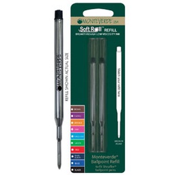 [64780] Blister 2 refill per SFERA Sheaffer ® BLU PUNTA MEDIA