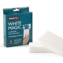 [74080] Blister 2 SPUGNE CANCELLA-MACCHIE Whitemagic PERFETTO