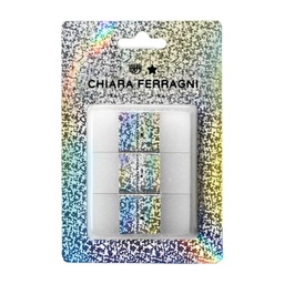 [97007] Blister 3 gomme glitter Chiara Ferragni collezione 2023