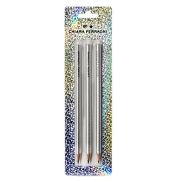 [97006] Blister 3 matite grafite Chiara Ferragni collezione 2023