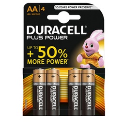 [36205] Blister 4 pile MN1500 Duracell PLUS 100 - STILO AA