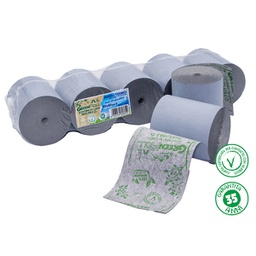 [94856] Blister 5 rotoli RC carta termica Green Roll 48gr 79mm x 80mt D78mm - Ricicl.