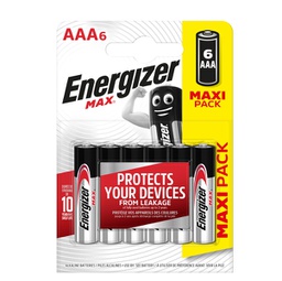 [89481] Blister 6 pile ministilo AA A - Energizer Max