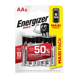 [89478] Blister 6 pile stilo AA - Energizer Max