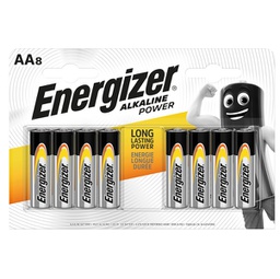 [89487] Blister 8 pile stilo AA - Energizer Alkaline Power