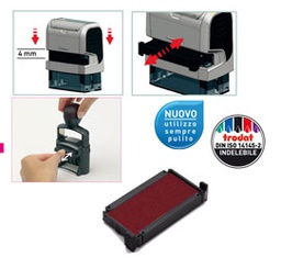 [83438] Blister da 3 tamponi 6/4910 rosso Trodat