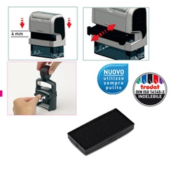 [83429] Blister da 3 tamponi 6/4913 nero Trodat