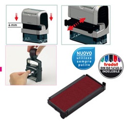 [83444] Blister da 3 tamponi 6/4915 rosso Trodat