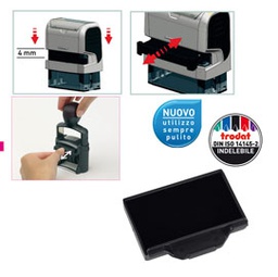 [83426] Blister da 3 tamponi 6/53 nero Trodat