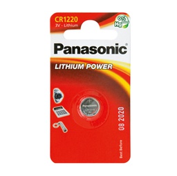 [74816] BLISTER Micropila litio CR1220 PANASONIC