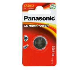 [74820] BLISTER Micropila litio CR2012 PANASONIC